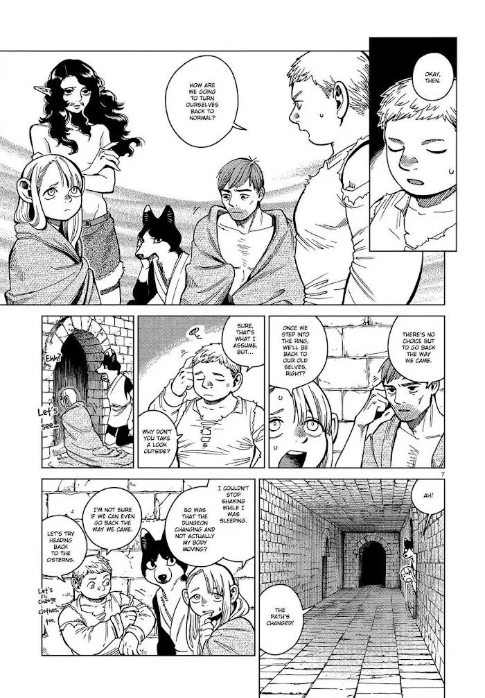 Delicious in Dungeon Chapter 50 image 07_optimized